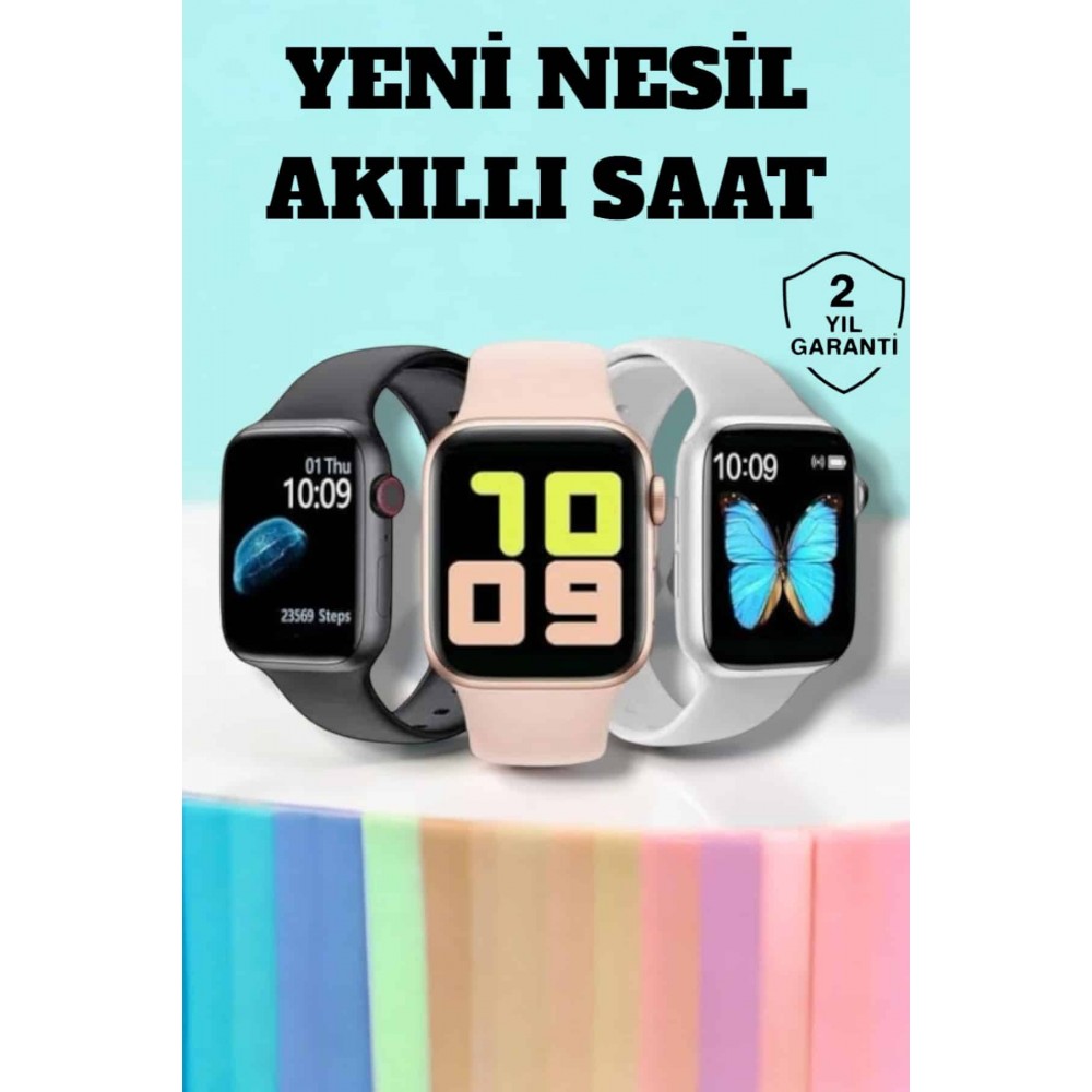 Akıllı Saat Arama Cevaplayan Dokunmatik Ekran Bleutooth Bağlantılı