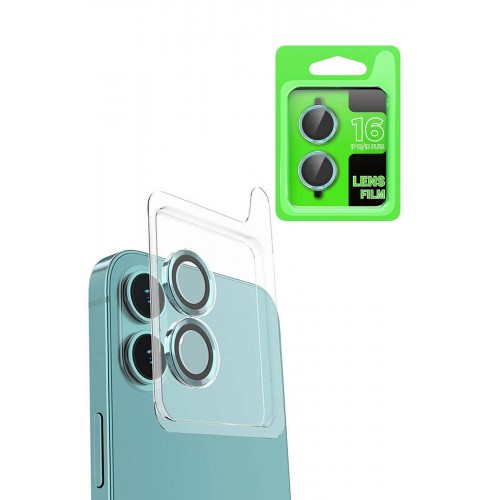 iPhone 16 Plus Raze Metal Kamera Lens uaz-(5796)