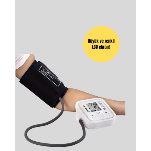 Elektronik Tansiyon Ölçer LCD Dijital Ekranlı Elektronik Tansiyon Ölçer LCD Dijital Ekranlı
