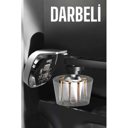 Masaj Aleti Masaj Tabancası Darbeli Şarjlı Kas Ve Vücut Ağrıları İçin