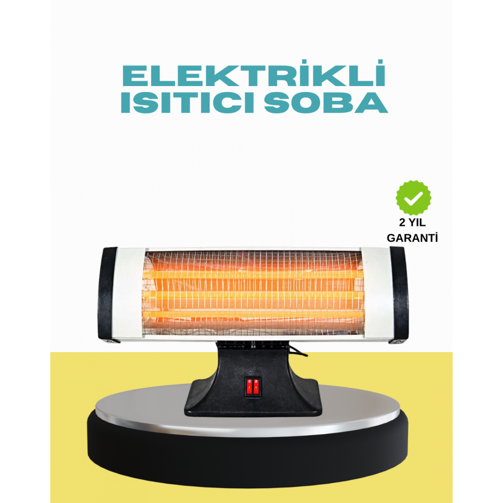 Zamanlayıcılı Infrared Isıtıcı 350 m² Alan Isıtma