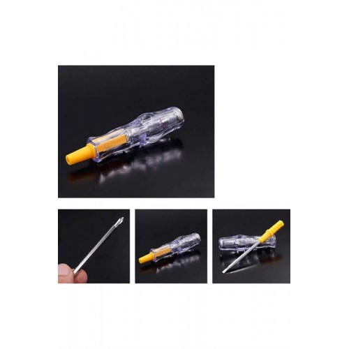 Kontrol Kalemi Nikel Kaplama Çift Başlıklı Test Cihazı Kontrol Kalemi Nikel Kaplama Çift Başlıklı Test Cihazı