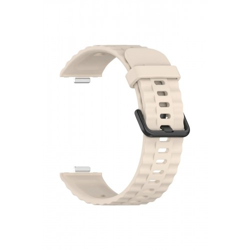 Huawei Watch Fit 3 Klasik Kordon - Bej-(5796) Huawei Watch Fit 3 Klasik Kordon - Bej-(5796)