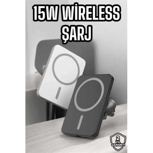 İOS Uyumlu Manyetik Tasarım Magsafe İphone 12/13/14/15 Uyumlu Powerbank