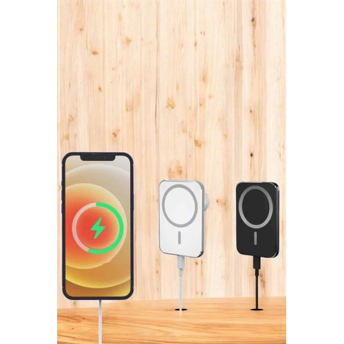 İOS Uyumlu Manyetik Tasarım Magsafe İphone 12/13/14/15 Uyumlu Powerbank