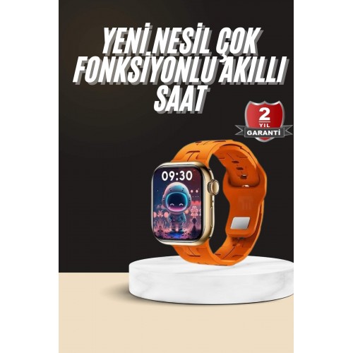 Akıllı Saat Android ve İOS Uyumlu Plastik Kordon Yeni Nesil