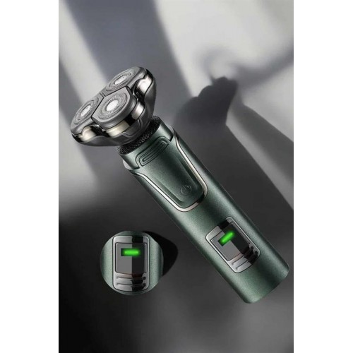 3 Başlıklı Profesyonel Saç ve Sakal Bakım Seti Vücut Burun ve Kulak Tüy Alma