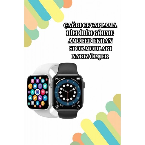 2025 Model Akıllı Saat ve Bluetooth Kulaklık 5.0 Bluetooth Bağlantılı Dokunmatik Ekran