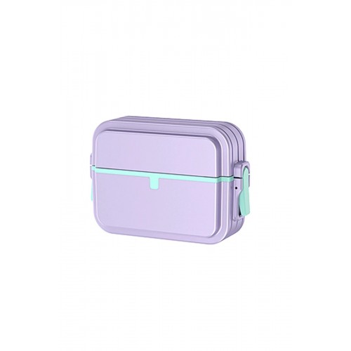 Airpods 3 (3.nesil) 404 Kilitli Kılıf - Lila-(5796)