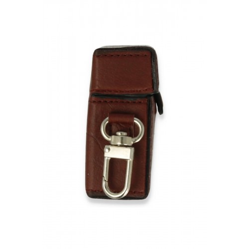 Airpods 2 (2.nesil) Deri Kılıf - Bordo-(5796)