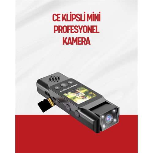 Hareket Algılayıcılı Taşınabilir Mini Kamera – 3MP Fotoğraf Düşük Güç Tüketimi