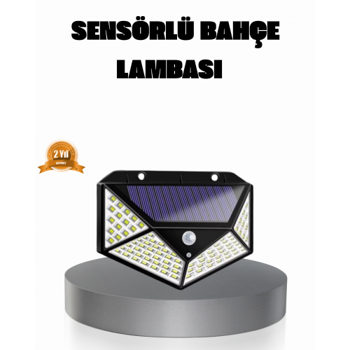 Solar Güçlü 100 LED Bahçe Lambası – Enerji Tasarruflu Suya Dayanıklı ve Geniş Açılı Işık