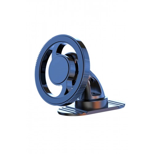 Q38 Ayarlanabilir Yapışkanlı Manyetik Magsafe Araç Tutucu - Siyah-(5796)