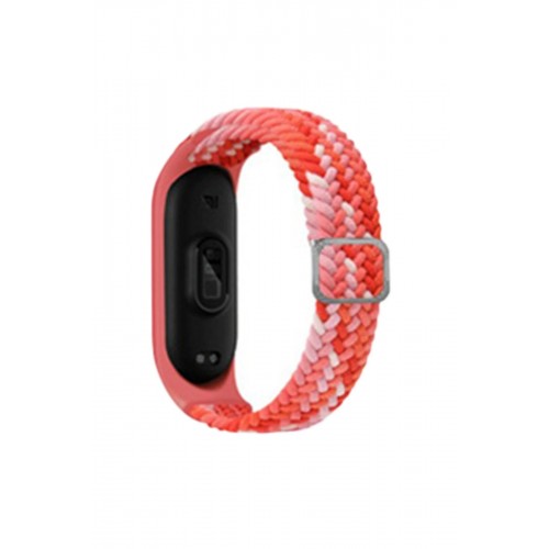 Xiaomi Mi Band 4 Star Kordon - Pembe-Kırmızı-(5796)
