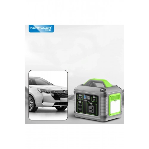 CN05 Powerbank 600W 128.000 mAh Kamp Şarj 60W PD - Siyah-(5796)