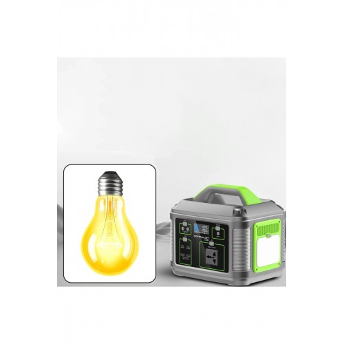 CN05 Powerbank 600W 128.000 mAh Kamp Şarj 60W PD - Siyah-(5796)