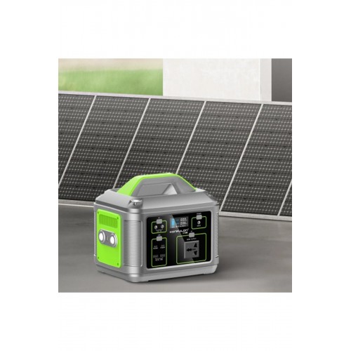 CN05 Powerbank 600W 128.000 mAh Kamp Şarj 60W PD - Siyah-(5796)