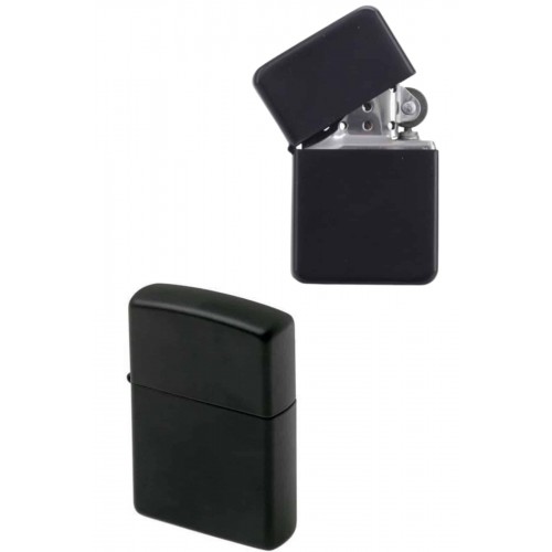 Doldurulabilir Siyah Benzinli Çakmak Metalik Doldurulabilir Siyah Benzinli Çakmak Metalik