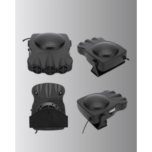 3’ü 1 Arada Araç İçi Isıtıcı ve Fan 150W Güçlü ve 360° Dönebilen Başlıklı