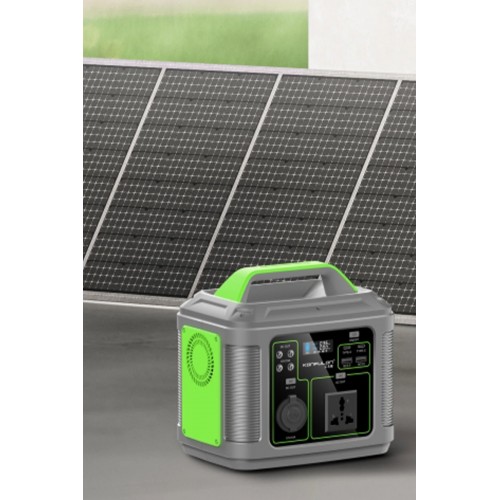 CN04 Powerbank 300W 60.000 mAh 5W Led Işıklı Kamp Şarj PD 60W - Gri-(5796)