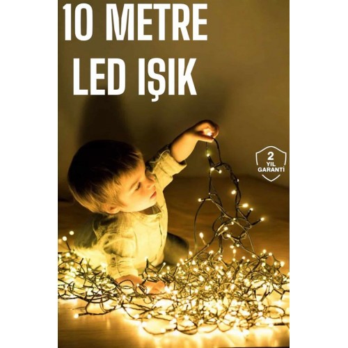 10 Metre Gün Işığı Şerit Led Işık Perde Işığı 10 Metre Gün Işığı Şerit Led Işık Perde Işığı