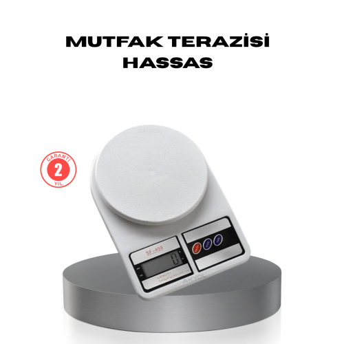 Hassas Dijital Mutfak Tartısı – 1g Doğruluk LCD Ekran Otomatik Kapanma