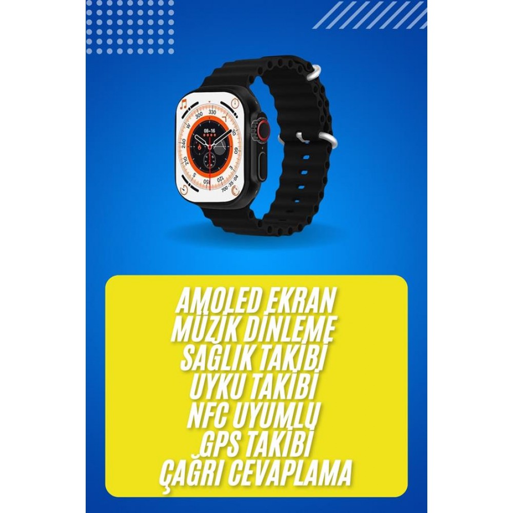 Android ve İOS Uyumlu Arama Konuşma Yapabilen Akıllı Saat