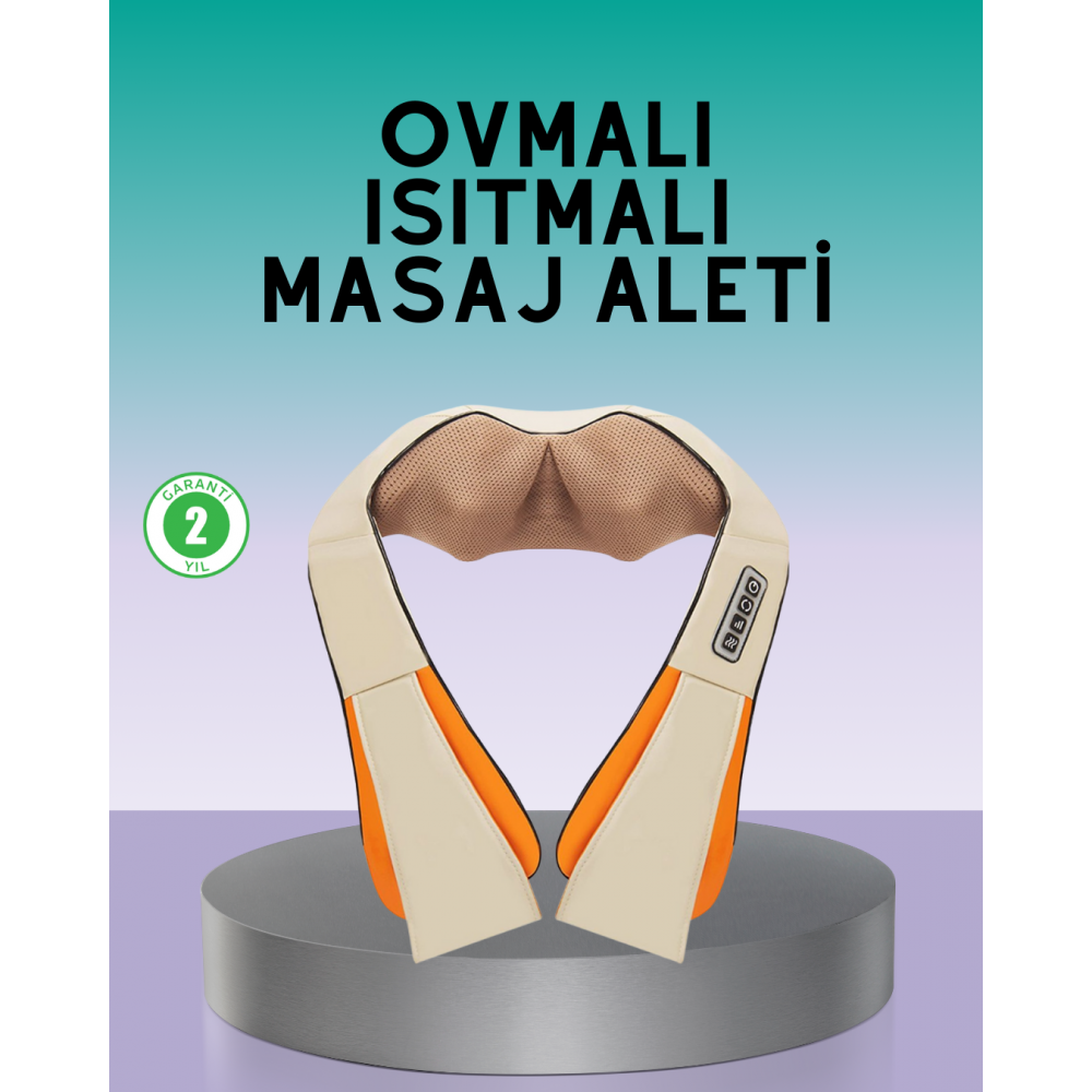 Profesyonel Ovmalı Masaj Aleti Isıtmalı Vücut Masajı İçin Pratik Kullanım