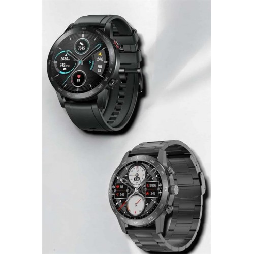 Çift Kordonlu Yüksek Çözünürlüklü Akıllı Saat Uyku İzleyici & Spor Modları