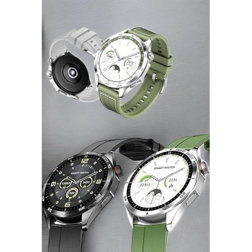 Akıllı Saat Sesli Görüşme Titreşimli Nabız Sensörlü Spor Modları Akıllı Saat Sesli Görüşme Titreşimli Nabız Sensörlü Spor Modları