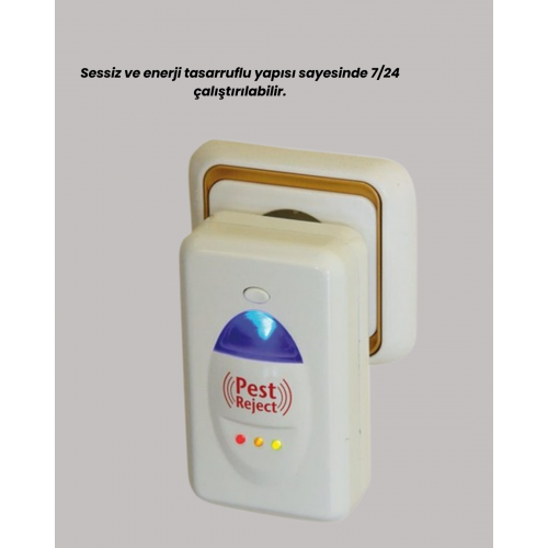 Elektrikli Böcek ve Fare Kovucu Prizden Çalışan