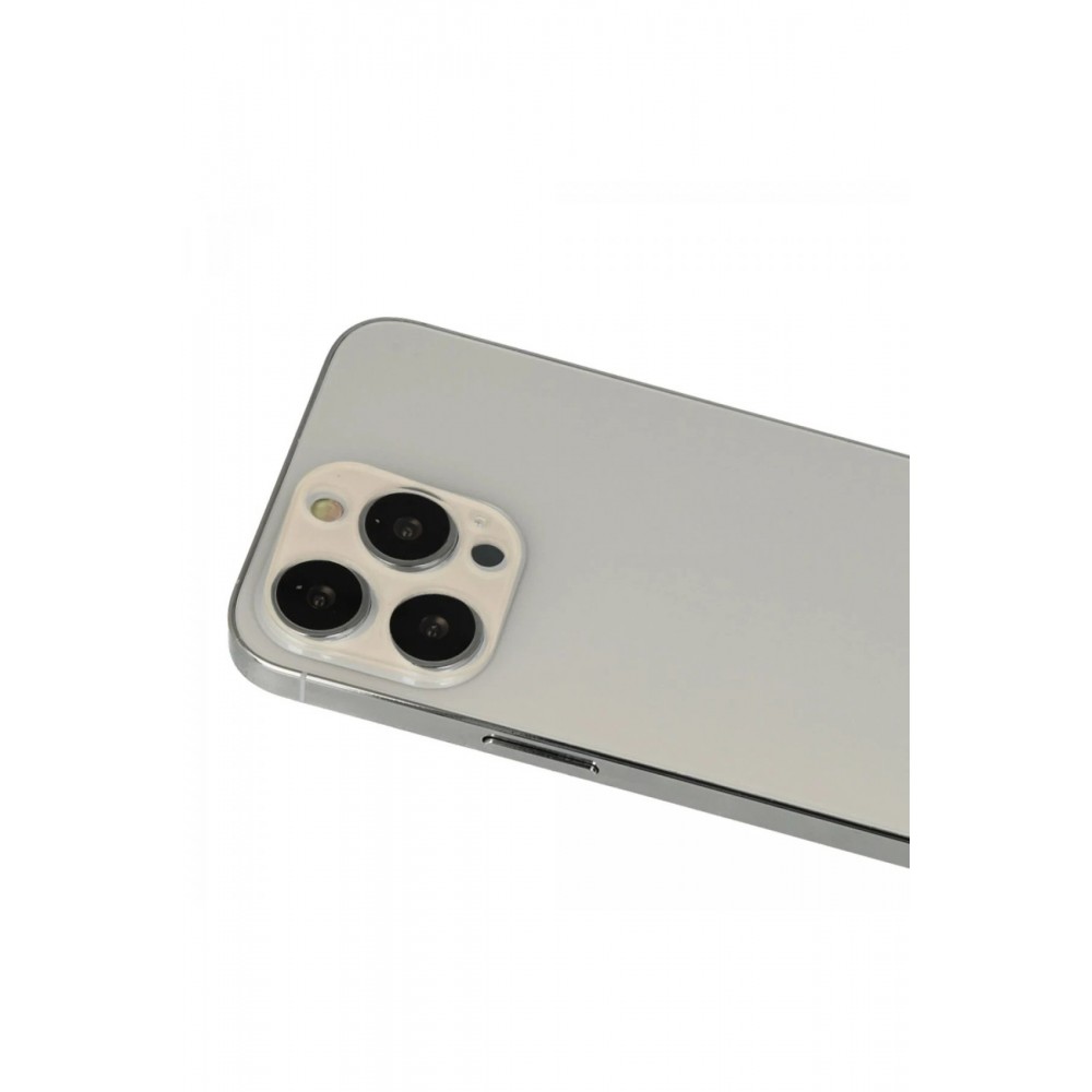 iPhone 13 Pro Max Rainbow Kamera Lens Koruma Cam - Rose Gold-(5796)