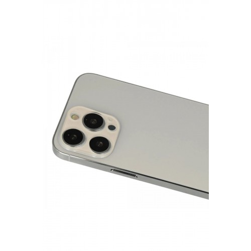iPhone 13 Pro Max Rainbow Kamera Lens Koruma Cam - Rose Gold-(5796)