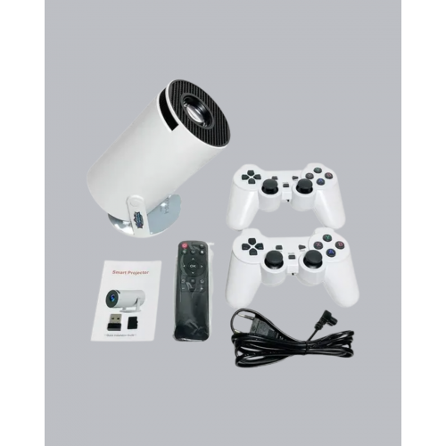 4K Wi-Fi 6 Projeksiyon Cihazı – 10.000+ Oyun Desteği Kablosuz Bağlantı ve Çoklu Giriş Portları 4K Wi-Fi 6 Projeksiyon Cihazı – 10.000+ Oyun Desteği Kablosuz Bağlantı ve Çoklu Giriş Portları