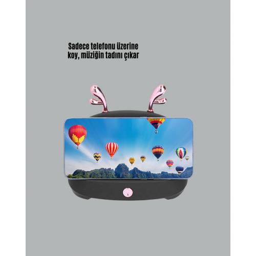 Kablosuz Telefon Tutucu ve Bluetooth Hoparlör – Pratik ve Şık Ses Çözümü Kablosuz Telefon Tutucu ve Bluetooth Hoparlör – Pratik ve Şık Ses Çözümü