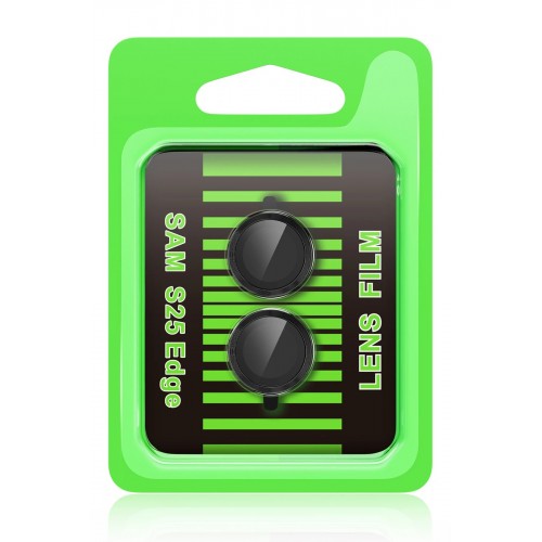 Samsung Galaxy S25 Edge Raze Metal Kamera Lens - Siyah-(5796)