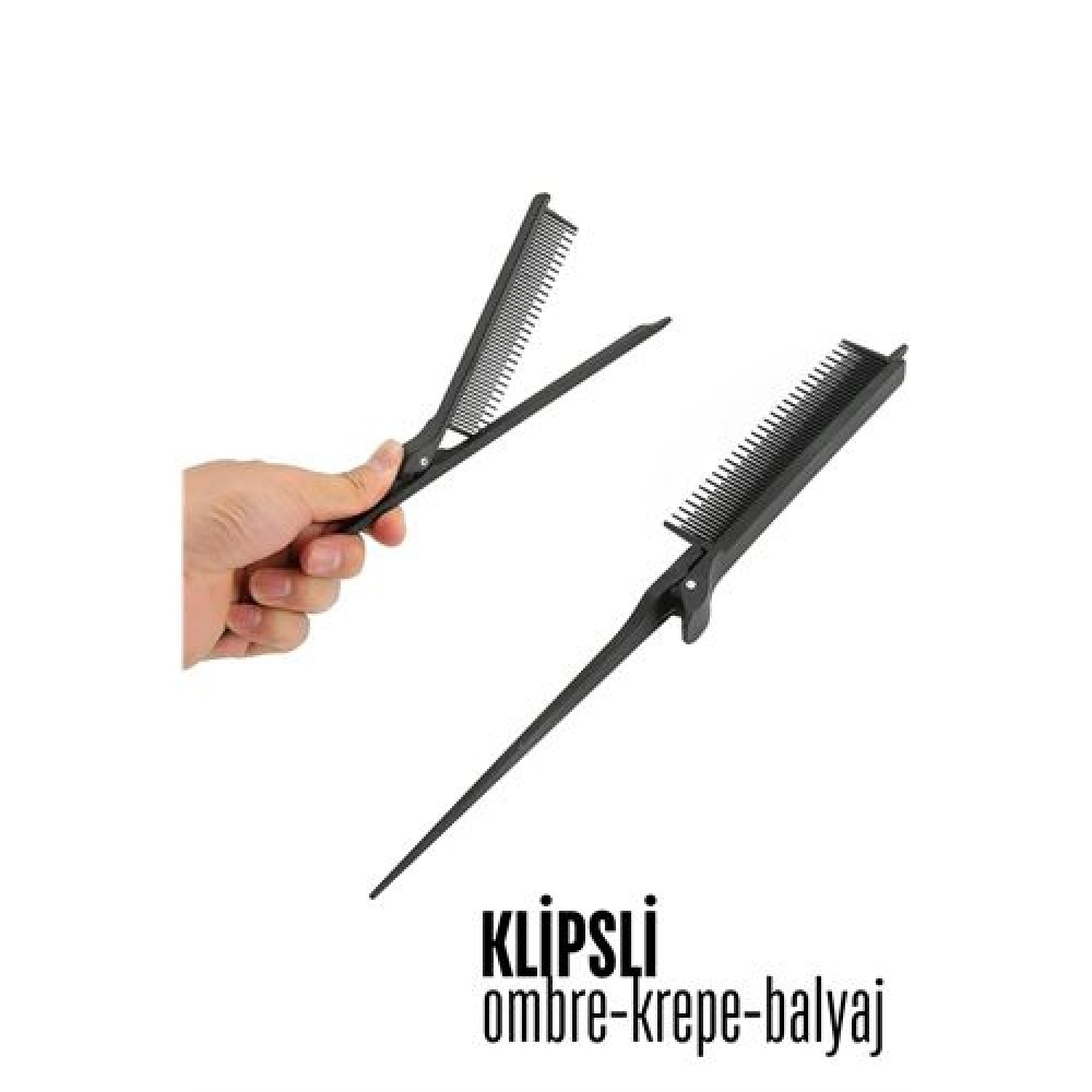 Turk Klipsli Krepe Ombre Balyaj Tarağı Solingen