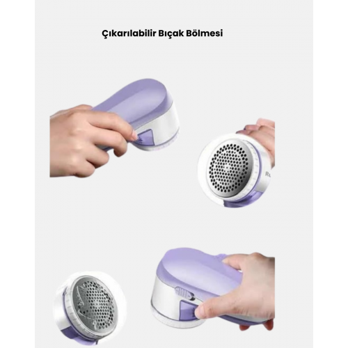 Şarjlı Tiftik Temizleyici – Çıkarılabilir Hazneli Anti-Statik Fırçalı USB Şarjlı Şarjlı Tiftik Temizleyici – Çıkarılabilir Hazneli Anti-Statik Fırçalı USB Şarjlı