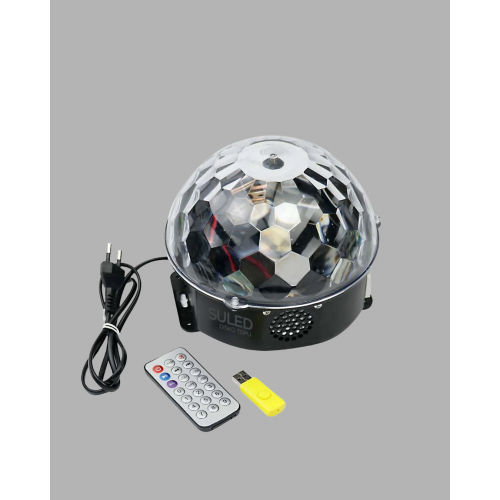 RGB LED Disko Topu Projektör – Ev Partileri Doğum Günleri ve Eğlence İçin Işık Şovu