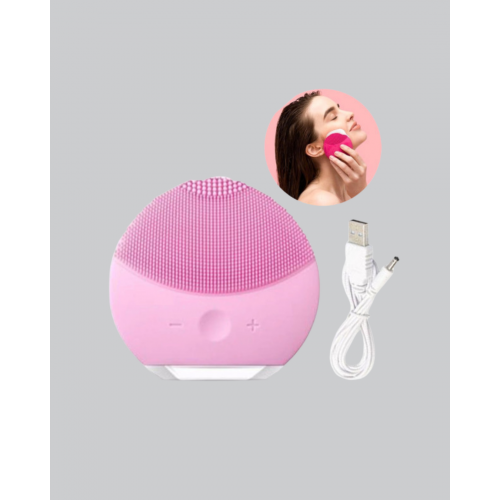 Silikon Yüz Temizleme ve Masaj Aleti – Su Geçirmez Taşınabilir ve Cilt Dostu