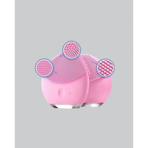 Silikon Yüz Temizleme ve Masaj Aleti – Su Geçirmez Taşınabilir ve Cilt Dostu