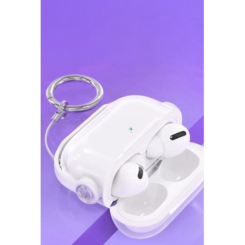 Airpods Pro 3 (3.nesil) Tema Kılıf - Mor-(5796)
