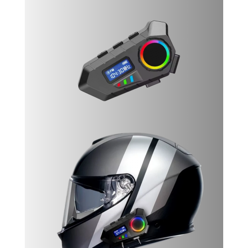 Bluetooth 5.4 İnterkom IP65 Toz ve Su Geçirmez LED Göstergeli Bluetooth 5.4 İnterkom IP65 Toz ve Su Geçirmez LED Göstergeli