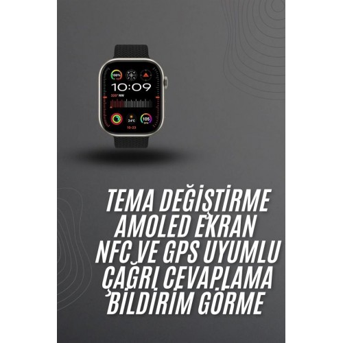 Akıllı saat 2.02 inch Nabız Ölçer Arama Konuşma Müzik Dinleme