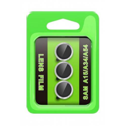 Samsung Galaxy A15 4G Raze Metal Kamera Lens - Gümüş-(5796)