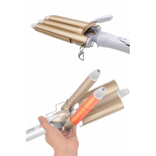 Wag Maşa Profesyonel Saç Şekillendirici İyon Özellikli Isı Kademeli Wag Maşa Profesyonel Saç Şekillendirici İyon Özellikli Isı Kademeli