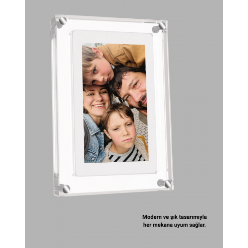 Hediyelik Dijital Çerçeve – 7 İnç IPS Ekranlı 4GB Hafızalı Hoparlörlü Hediyelik Dijital Çerçeve – 7 İnç IPS Ekranlı 4GB Hafızalı Hoparlörlü