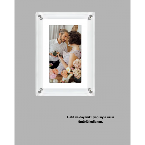 Hediyelik Dijital Çerçeve – 7 İnç IPS Ekranlı 4GB Hafızalı Hoparlörlü Hediyelik Dijital Çerçeve – 7 İnç IPS Ekranlı 4GB Hafızalı Hoparlörlü