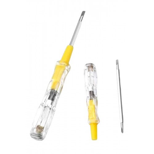 Çift Uçlu Kontrol Kalemi Elektrik Test Kalemi Şeffaf