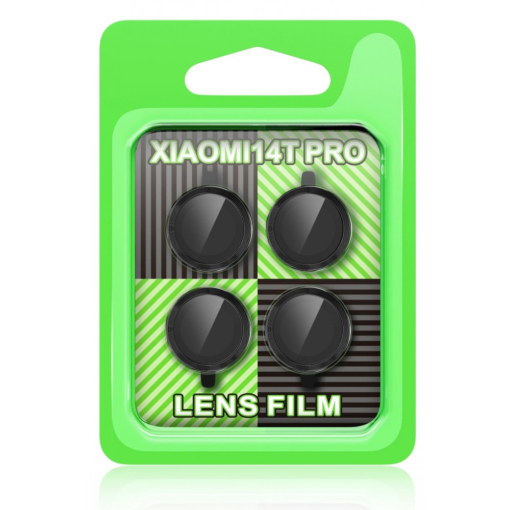 Xiaomi Mi 14T Pro Raze Metal Kamera Lens - Siyah-(5796)